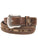 Men's Top Hand Brown Middle Inlay Belt - N2475702