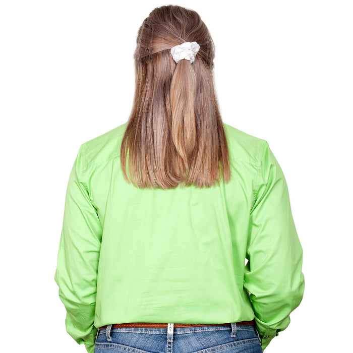 Just Country Jahna Collection - 1/2 Button Full Sleeve - Lime Green